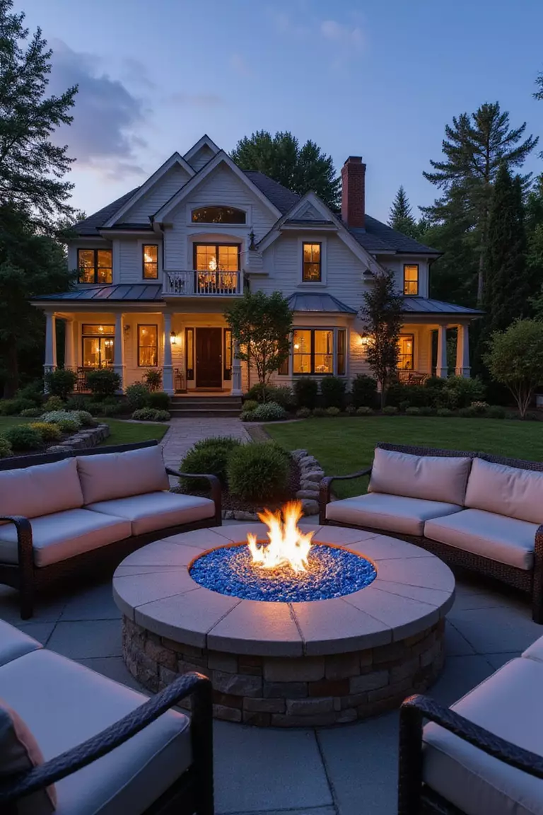 A photo of a typical American home