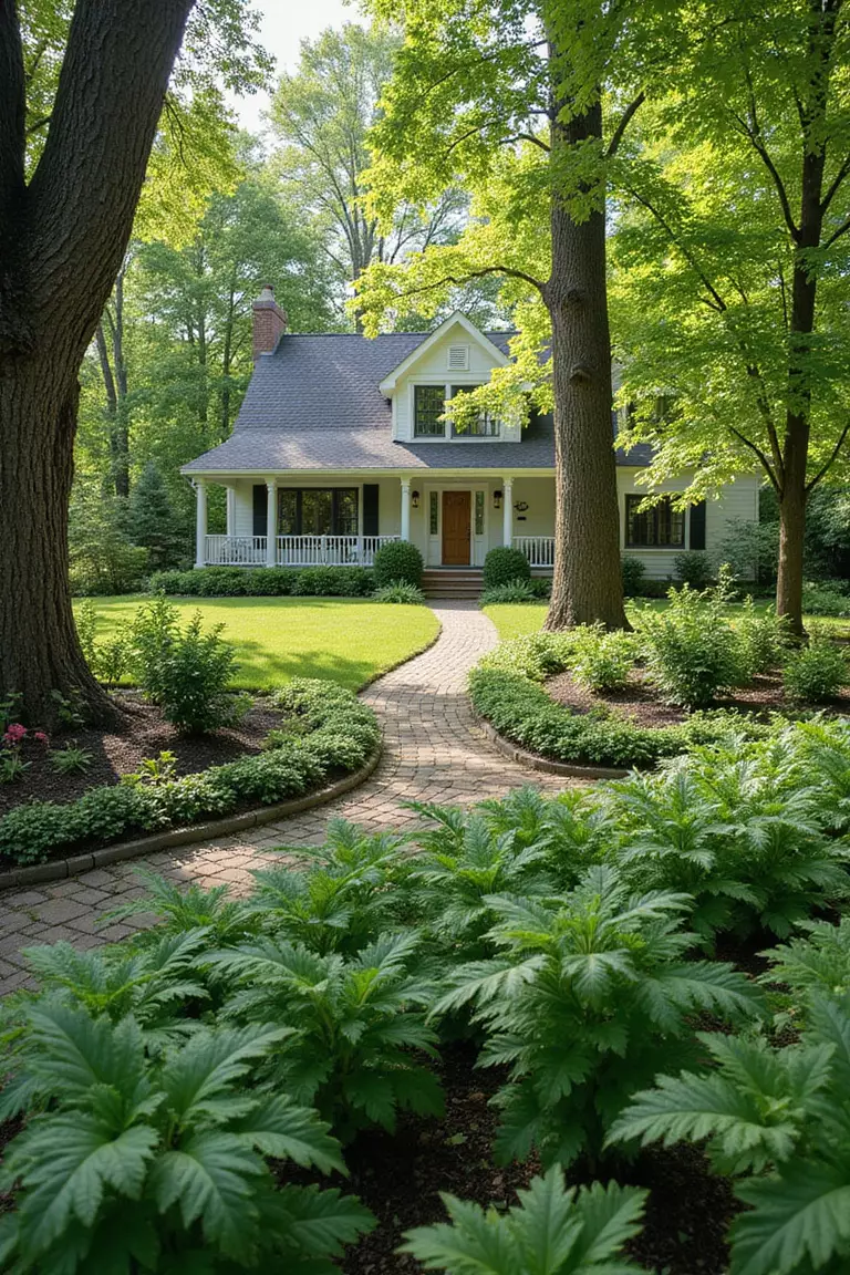 A photo of a typical American home