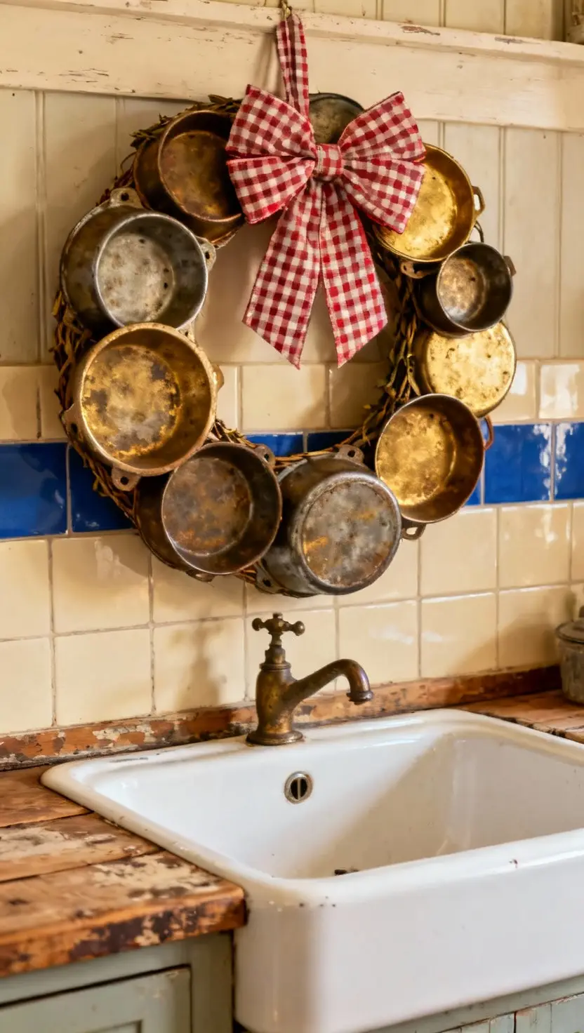 Baking Pan Wreath