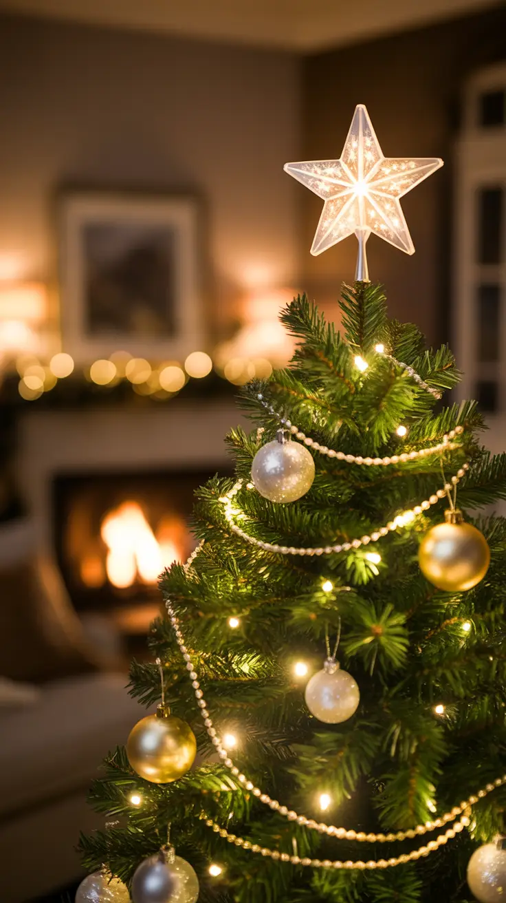 Capiz Star Tree Topper