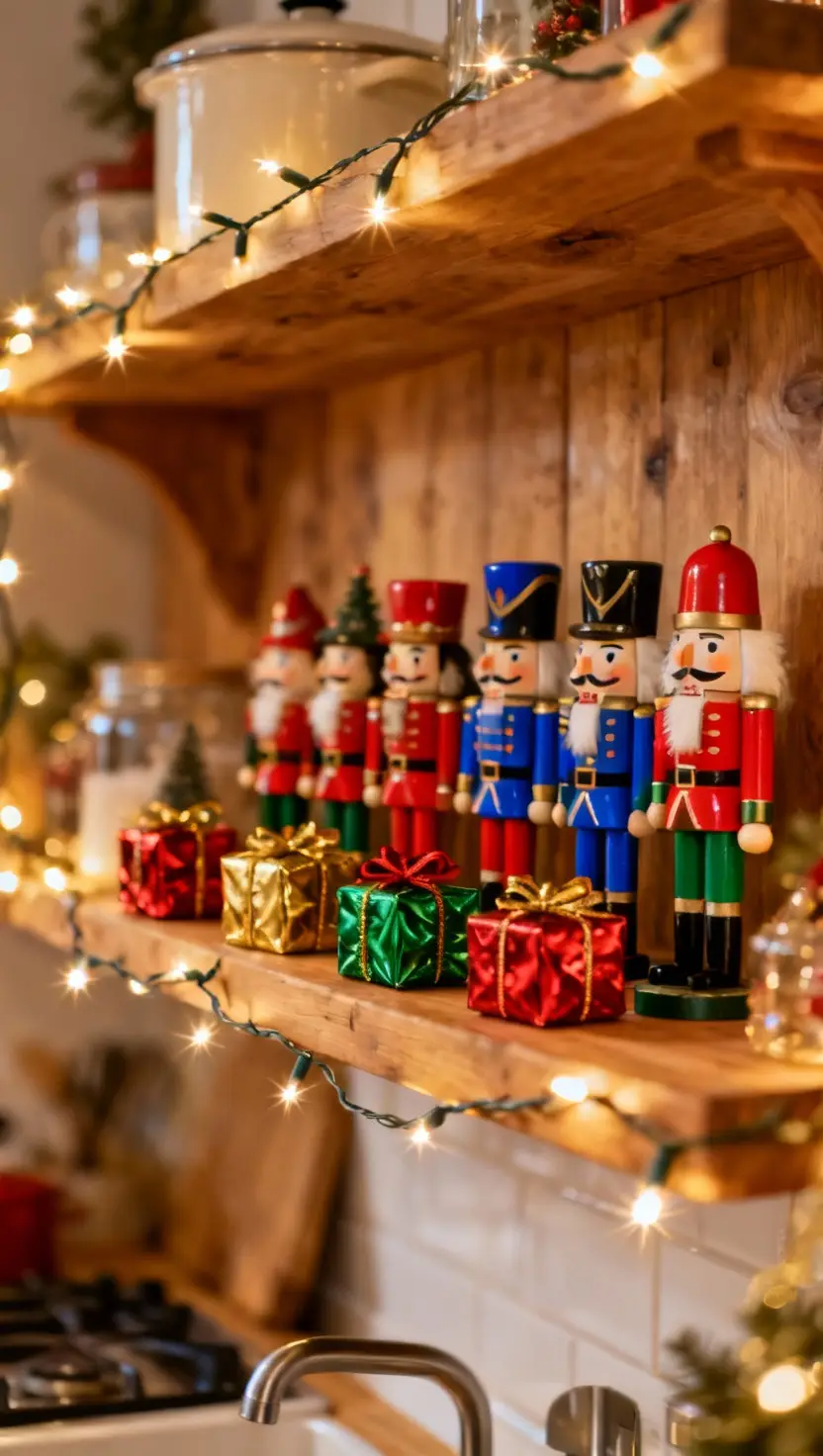 Christmas Shelf Display