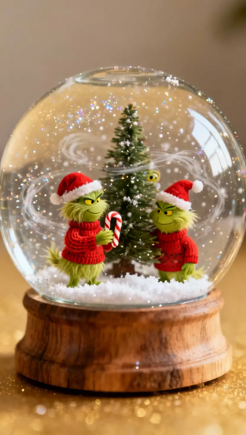 Diy Grinch Snow Globe Ideas
