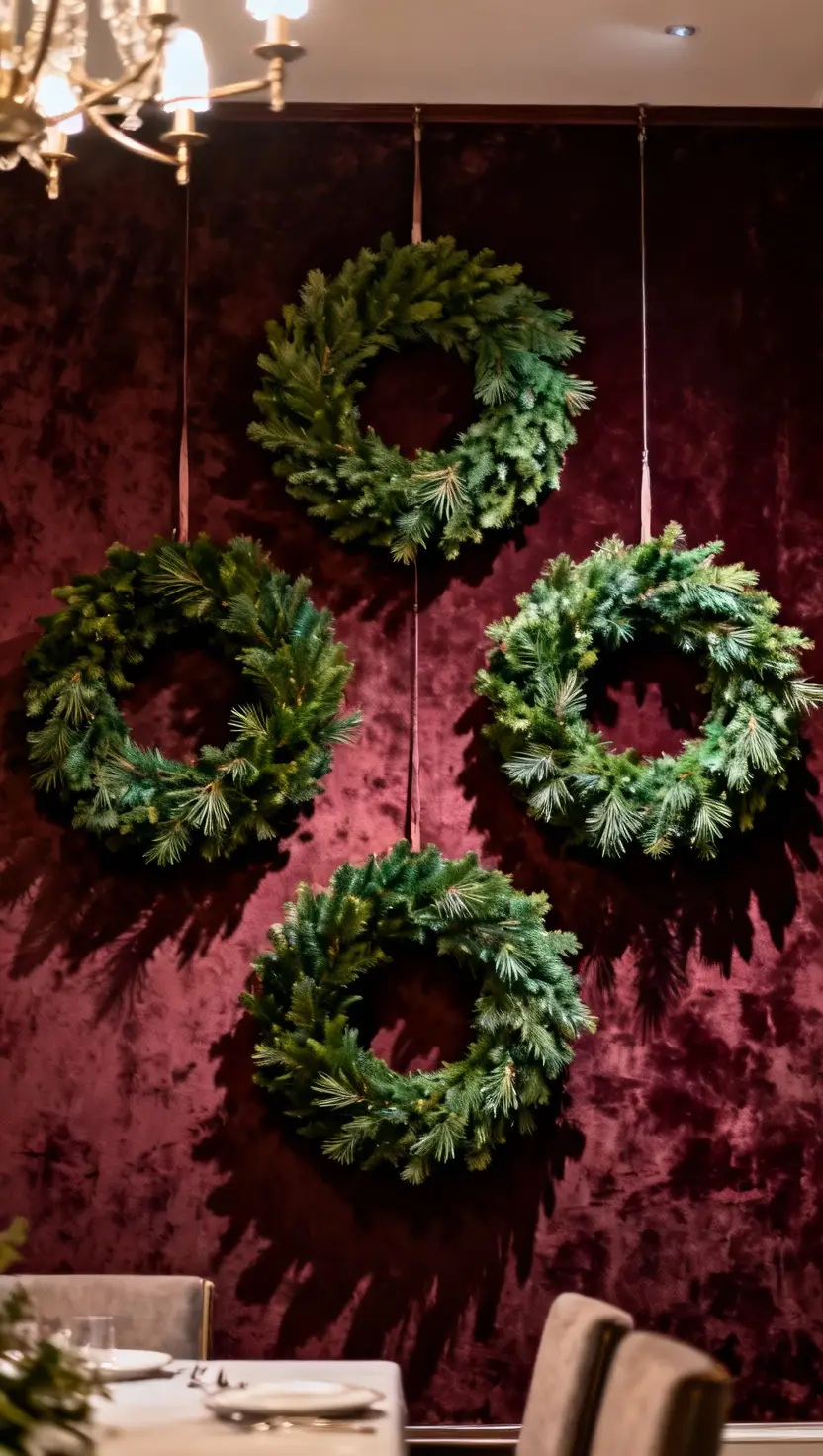 Elegant Wreath Wall Decor