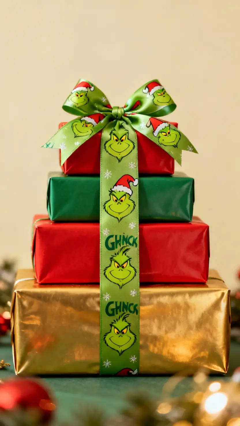 Festive Grinch Centerpieces