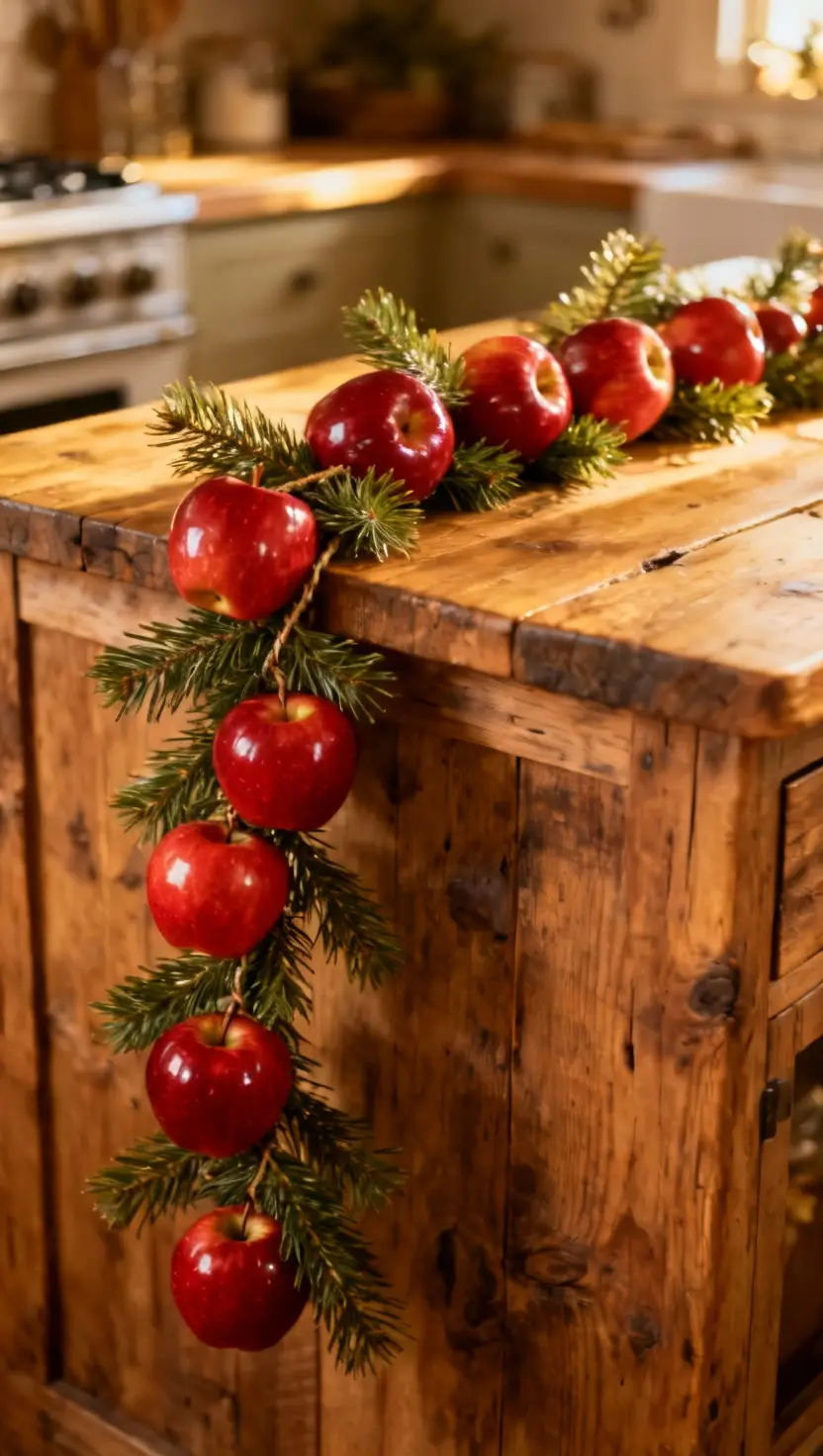 Fresh Apple Garland
