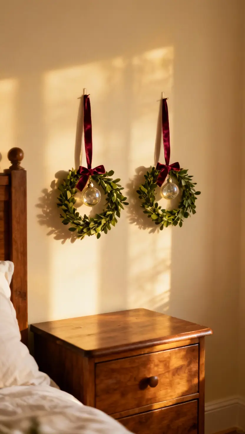 Hang up Wreaths and Ornaments