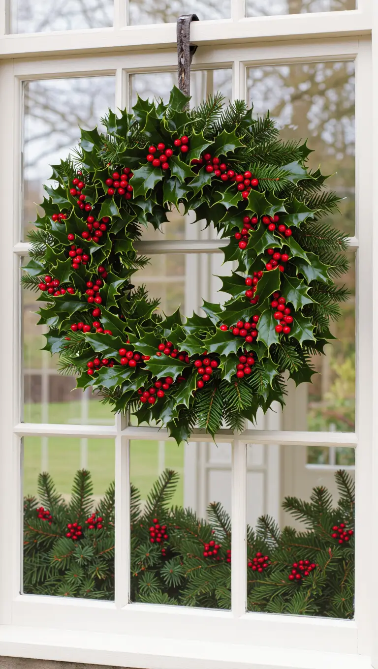 Holly Wreaths