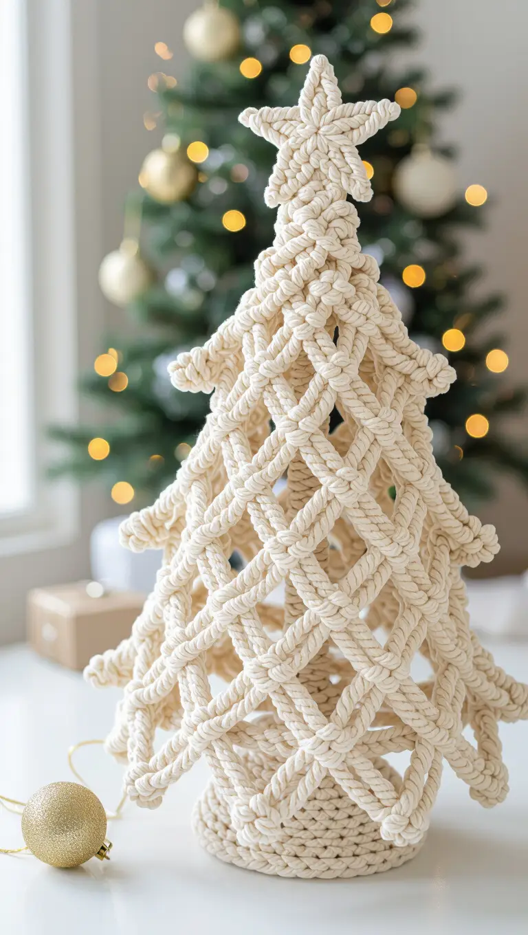 Macrame Christmas Tree