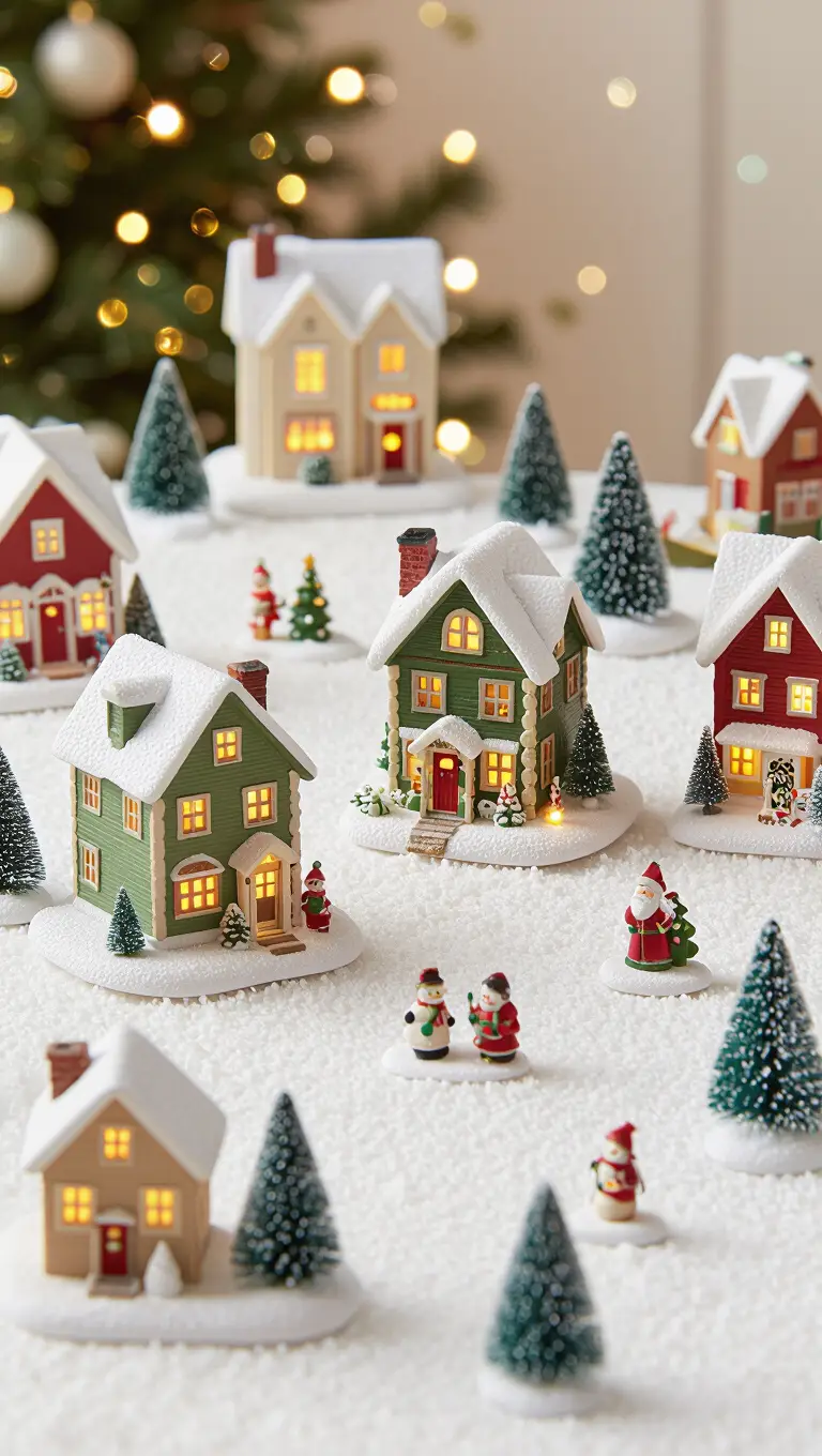 Miniature Christmas Village