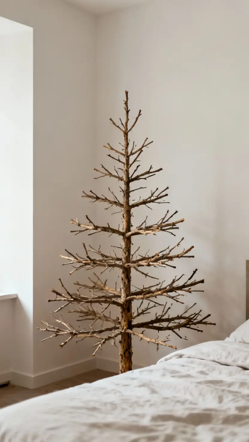 Minimalist Twig Trees