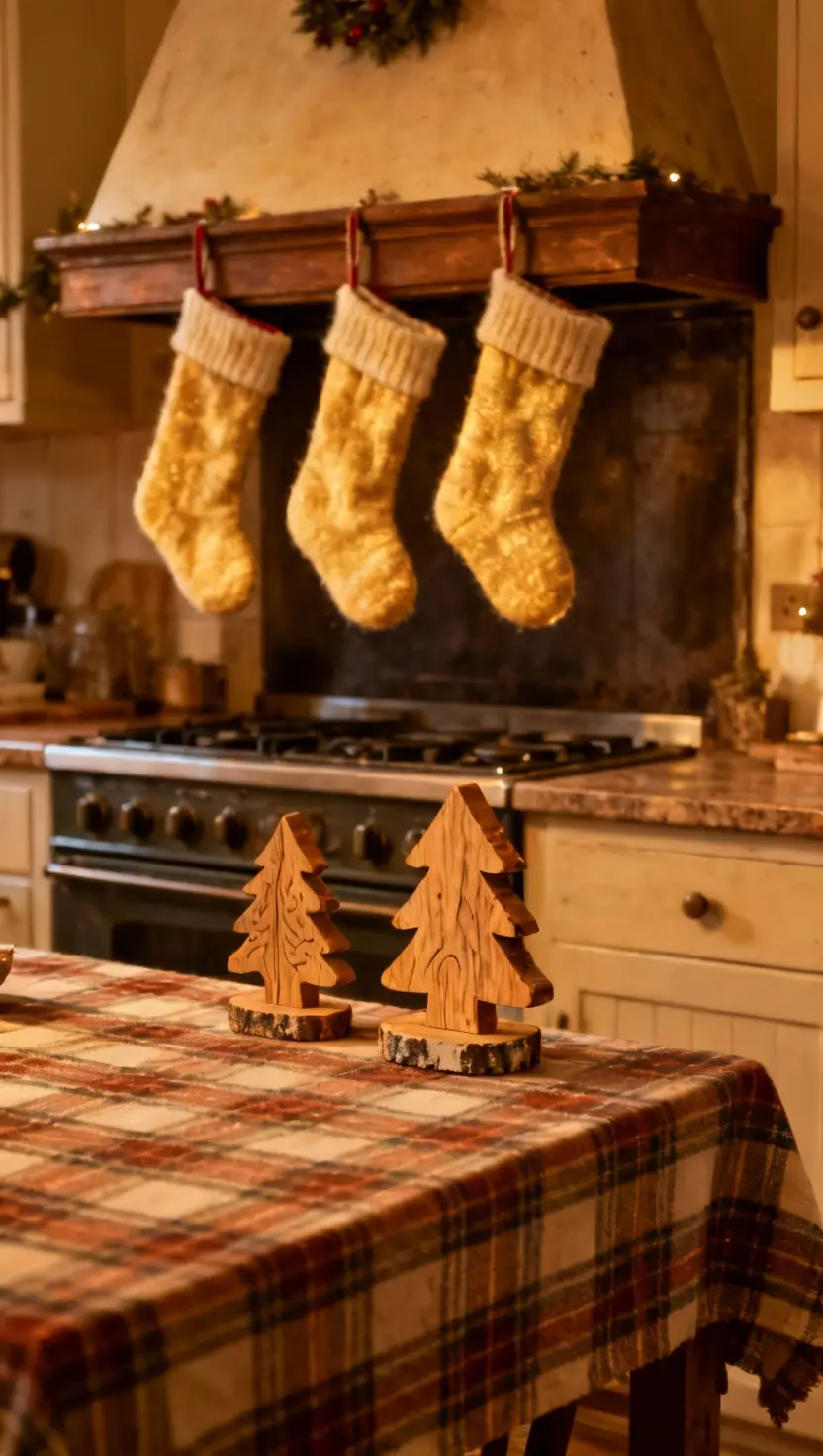 Old Fashioned Christmas Kitchen