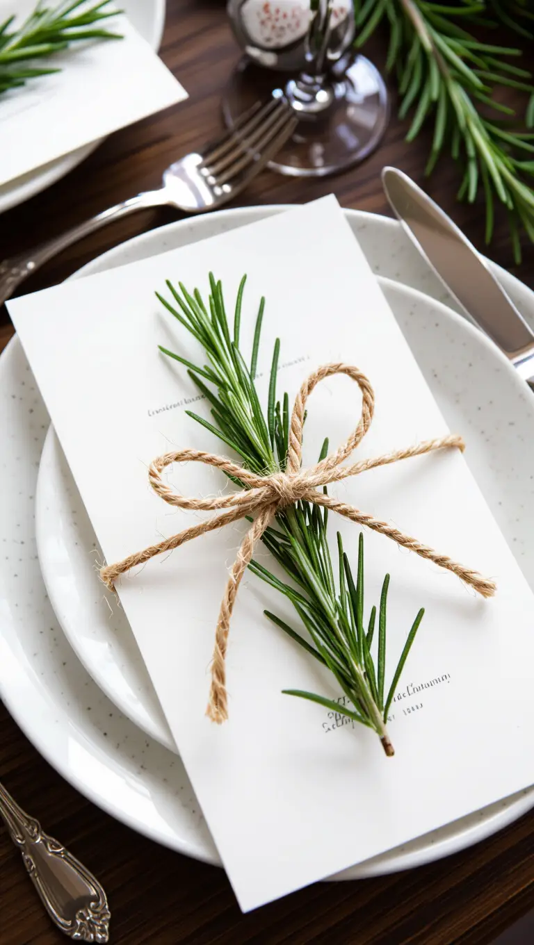 Rosemary Place Cards