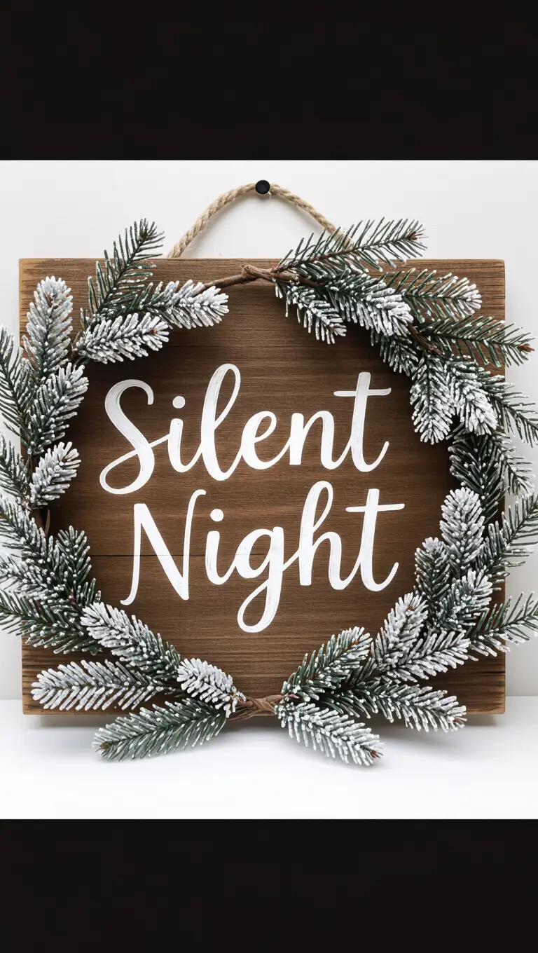 Wooden Signs With Holiday Sayings