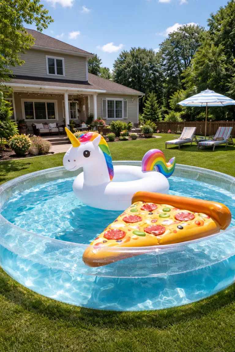 A realistic photo of a typical American home