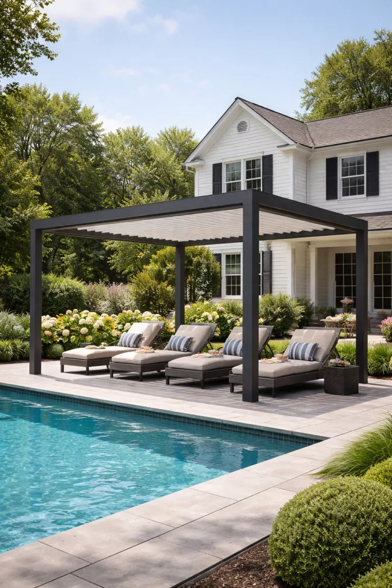 A realistic photo of a traditional American home