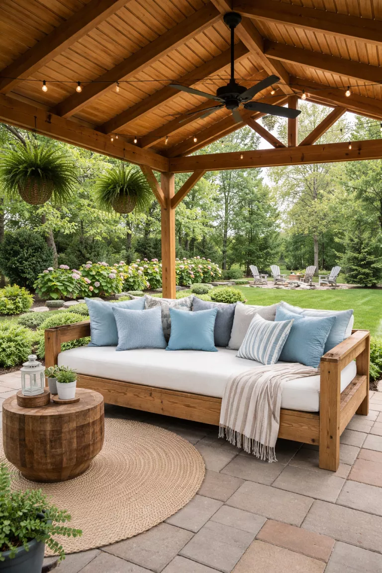 A realistic photo of a typical American home