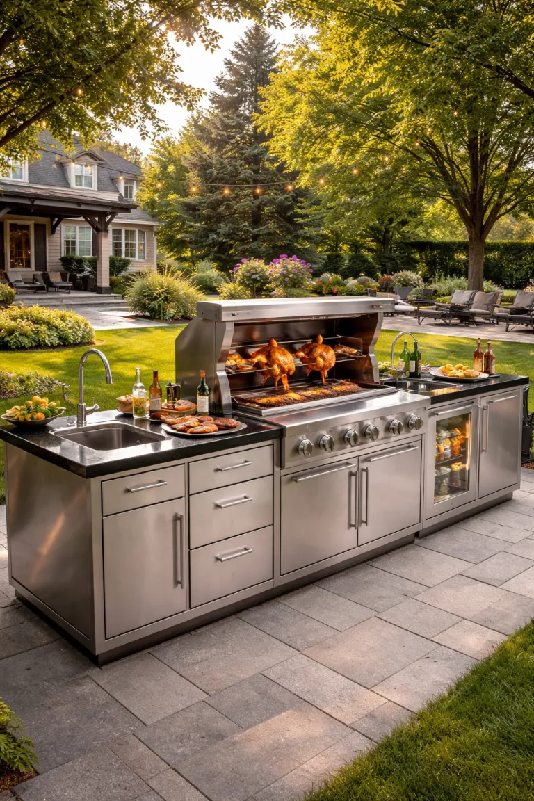 A realistic photo of a typical American home