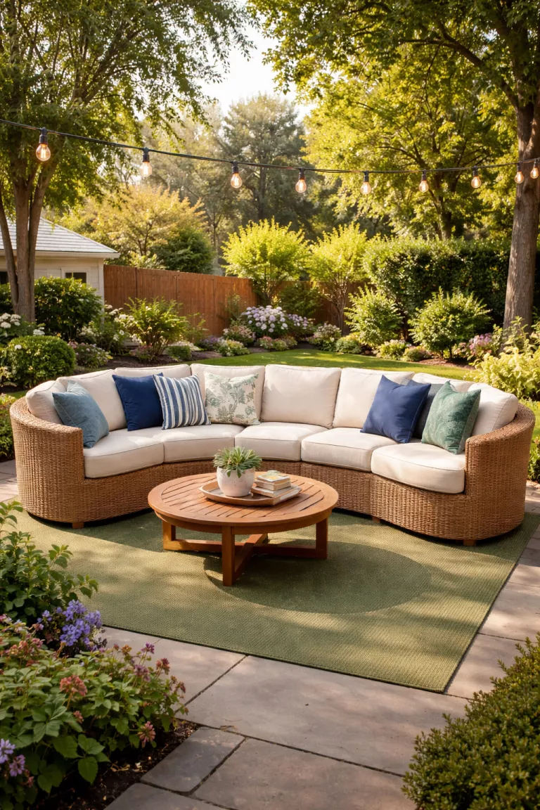 A realistic photo of a typical American home