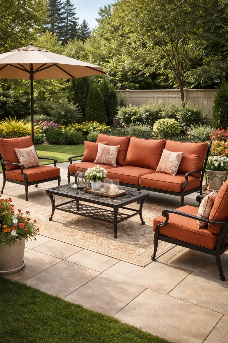 A realistic photo of a typical American home