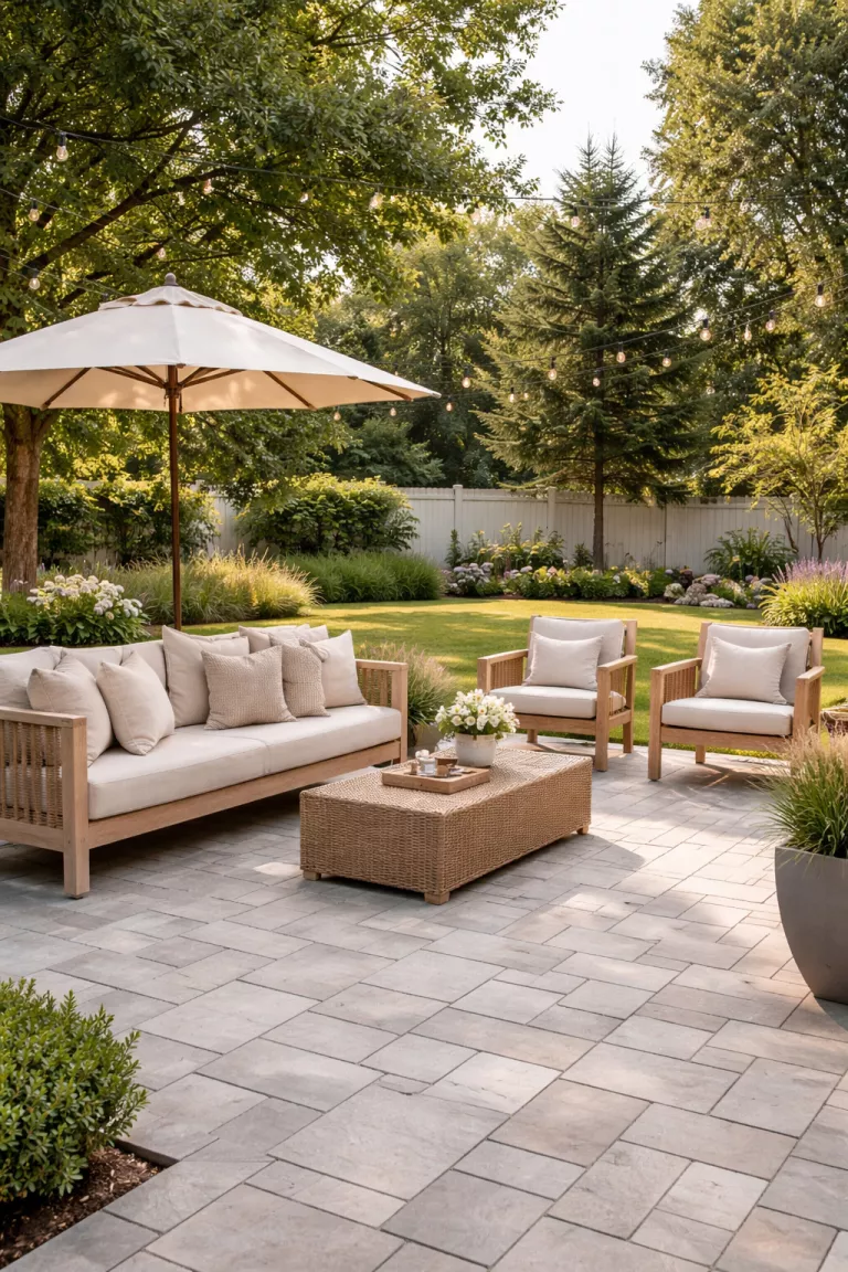 A realistic photo of a typical American home