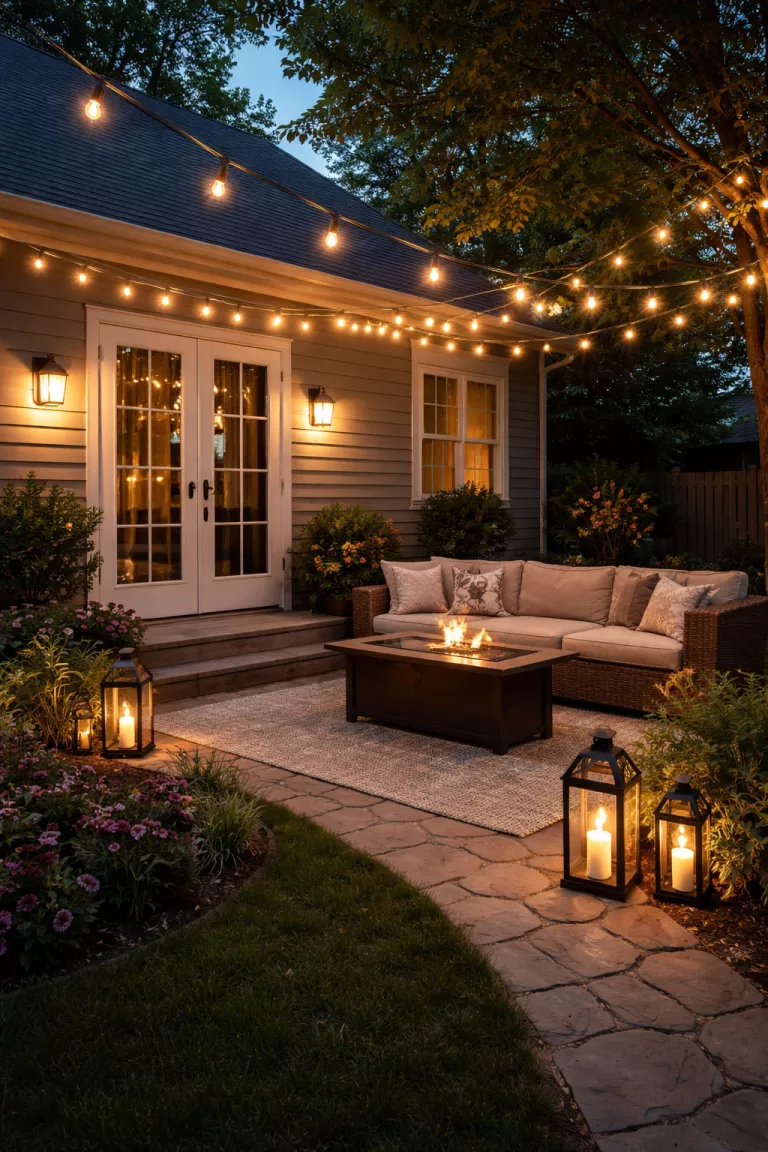 A realistic photo of a typical American home